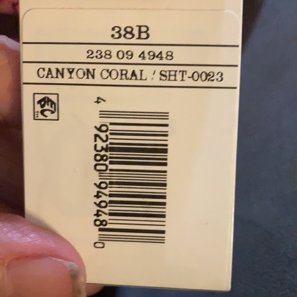 Shade & Shore Swimsuit Bikini Top Pink 38B - Picture 5 of 8